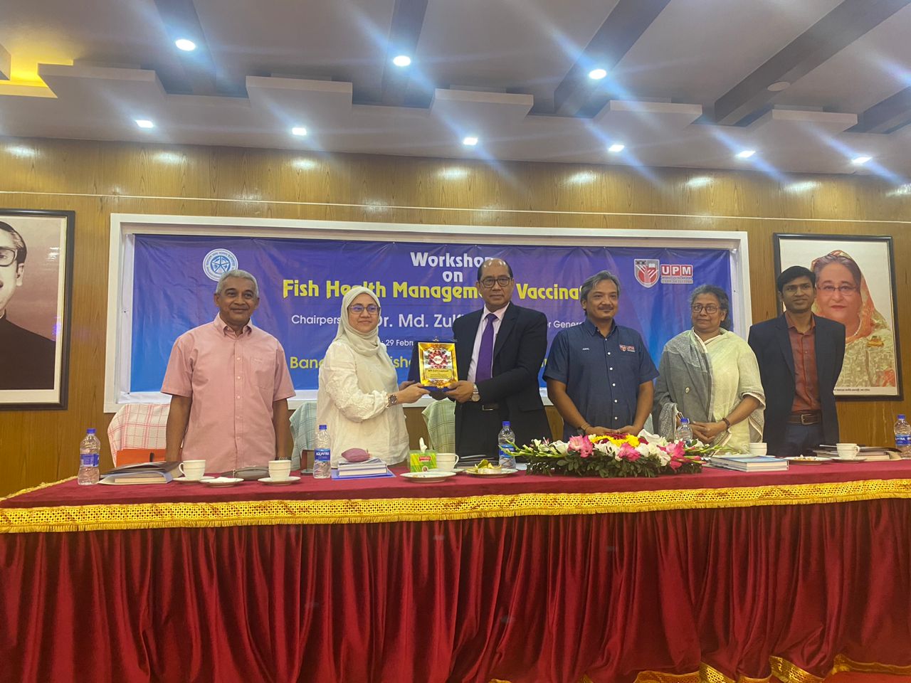 Workshop on Fish Health Management held at the Bangladesh Fisheries Research Institute (BFRI)
